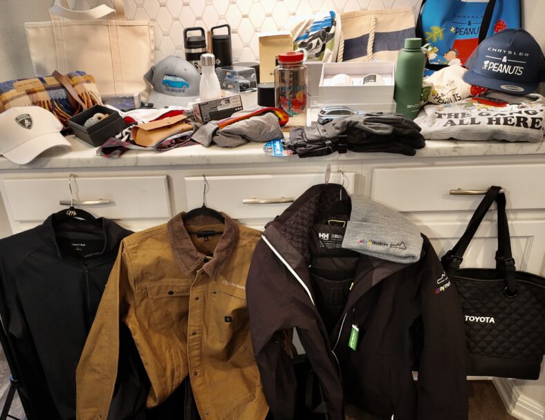 The Full Swag Giveaway, More Than $2,000 Worth Of Merchandise, All Car-Related!