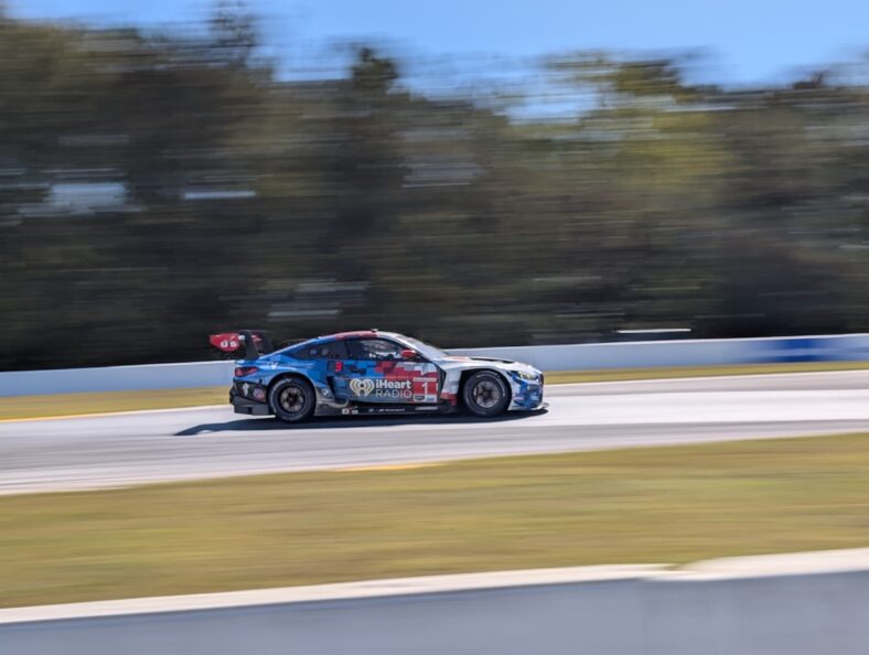 The Secret to Michelin Tires That Last Longer and Go Further: The Track at Petit Le Mans 6 One Of The Race Cars On The Track At Petit Le Mans