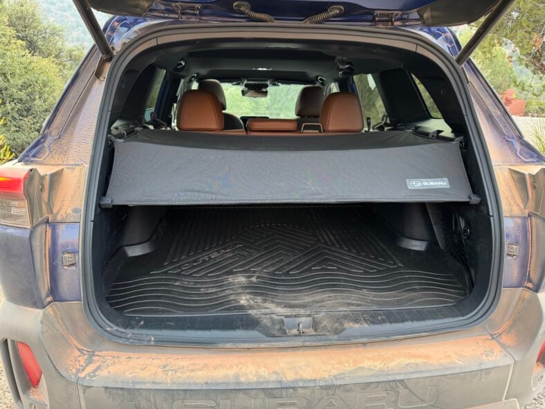 The Rear Cargo Cover Of The 2026 Subaru Outback
