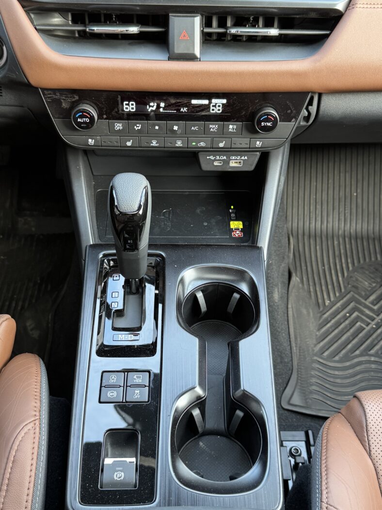 The Center Console In The 2026 Outback