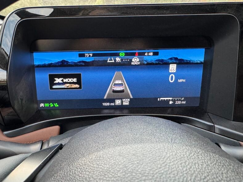 The Driver'S Information Display Of The 2026 Subaru Outback