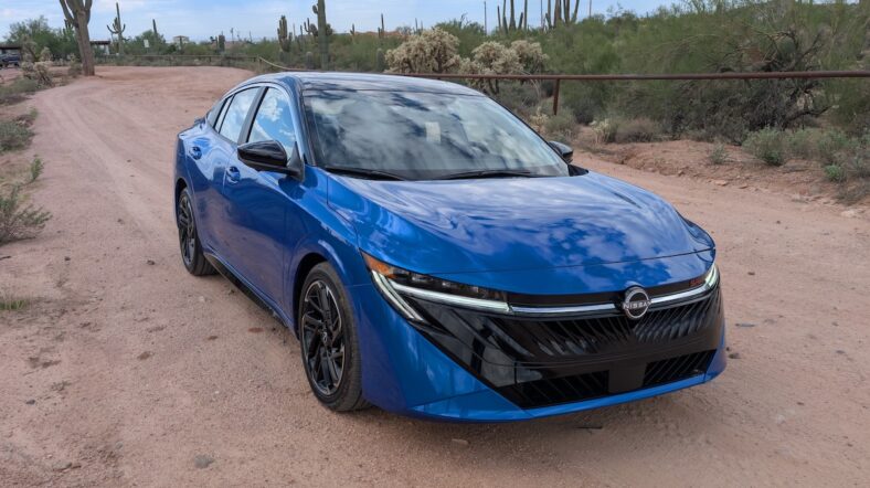 Who's Got Your Back? All Those Safety Systems In Your Car. Here's What They Do, By Car Brand 9 The Front End Of The 2026 Nissan Sentra