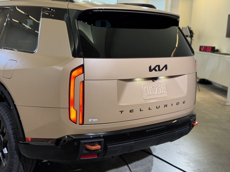 The New Rear End Of The 2027 Kia Telluride