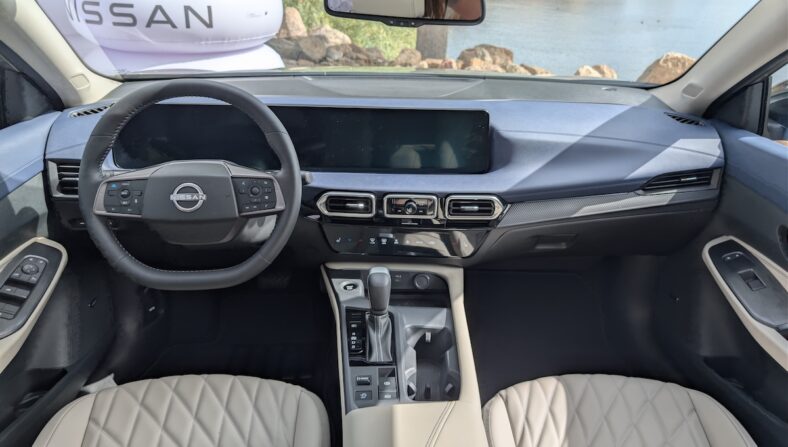 The View From The Driver'S Seat In The 2026 Nissan Sentra