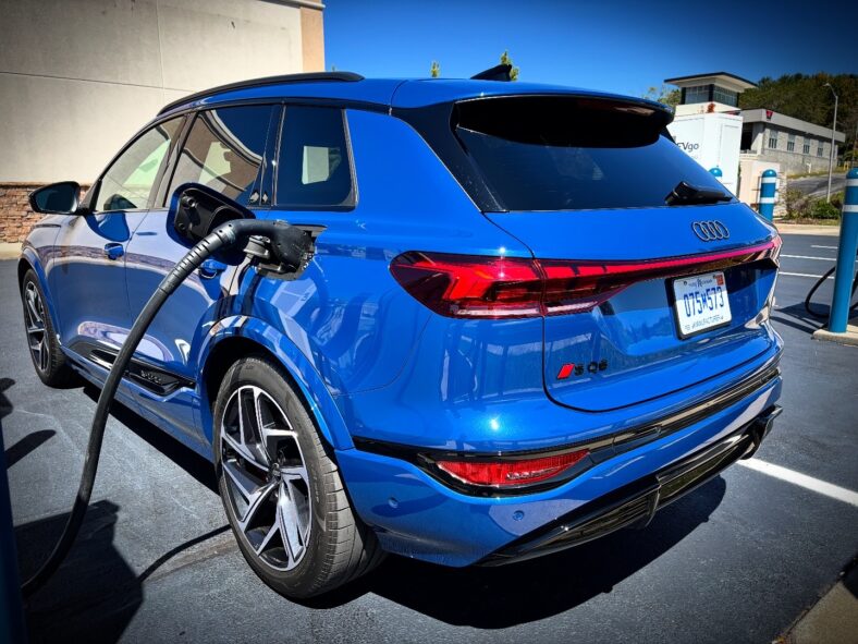 Charging The 2025 Audi Sq6 E-Tron