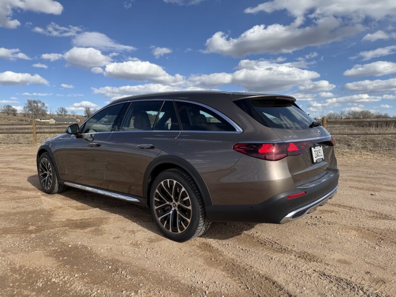 I Fell In Love With This Brown Paint On The Mercedes-Benz E450 All Terrain Mercedes Wagon