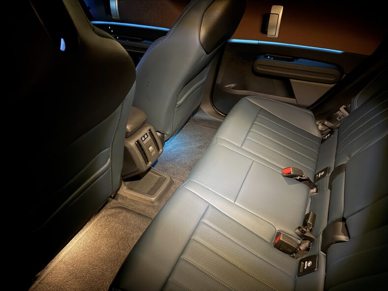 The Rear Seats Of The 2025 Mini Countryman Se All4