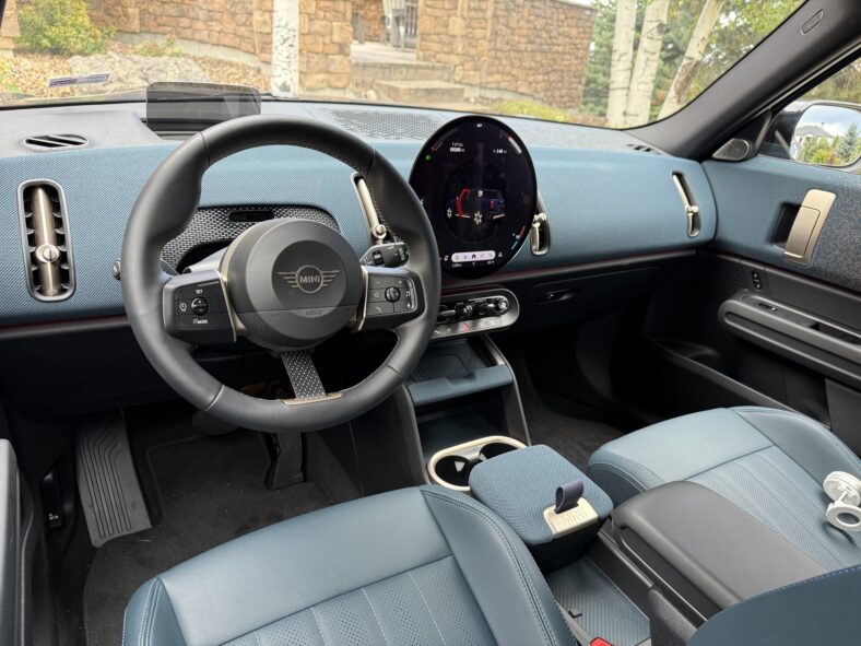 The Interior Of The 2025 Mini Countryman Se All4