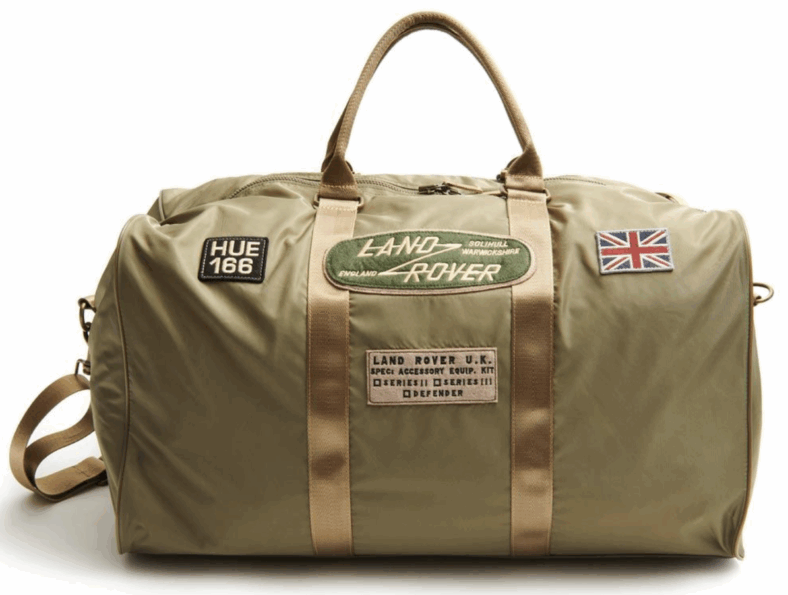 This Land Rover Duffle Is A Perfect Car Themed Gift