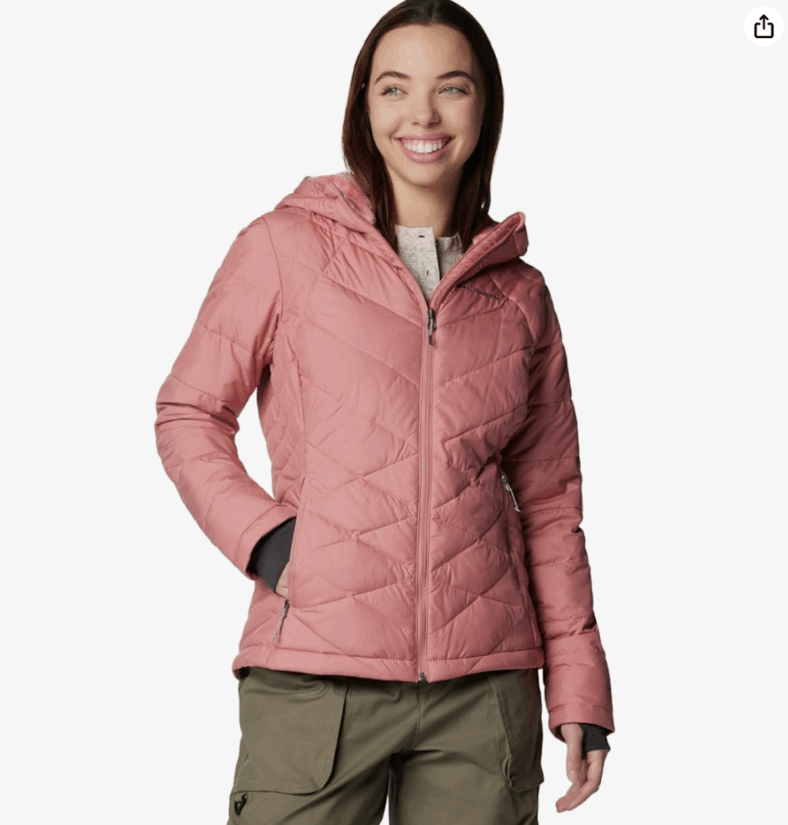 A Lightweight Winter Coat With A Hood Does Double Duty