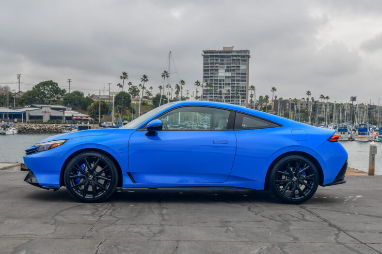 The Side Profile Of The 2026 Honda Prelude