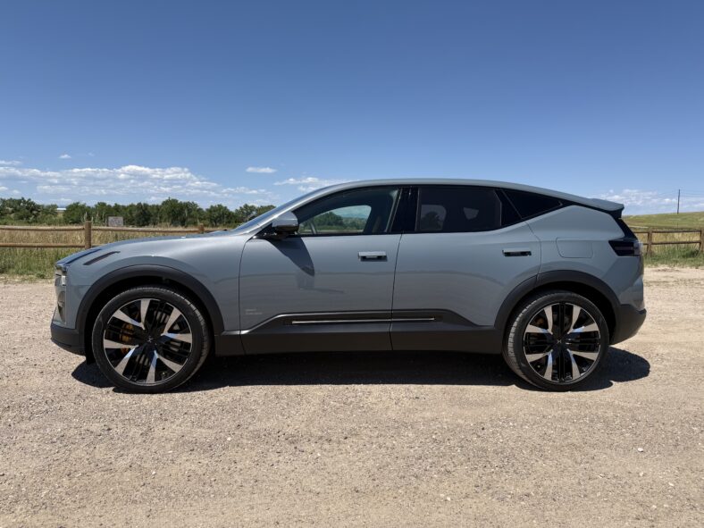 The Side Profile Of The 2025 Polestar 3 