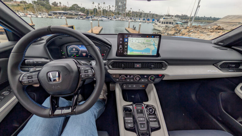 The Interior Layout Of The 2026 Honda Prelude
