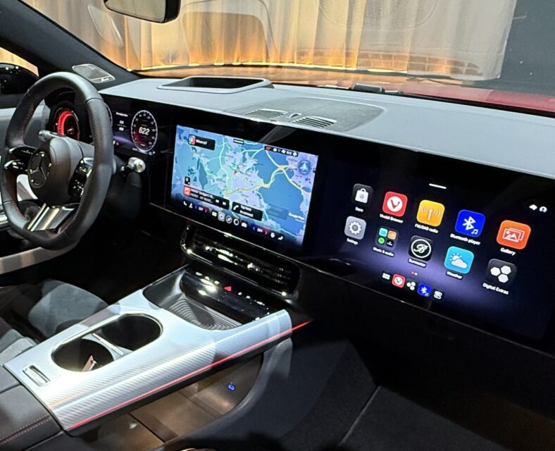 Screens And Center Console Storage In The 2026 Mercedes-Benz Cla