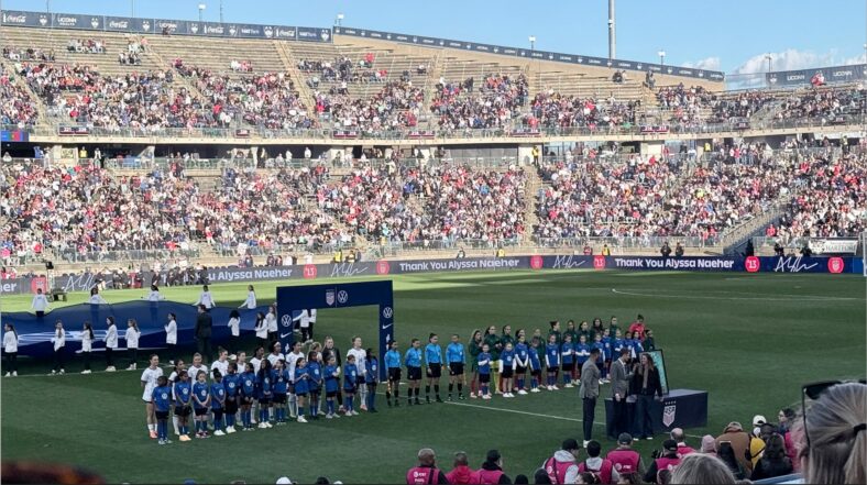The U.s. Deaf Womens National Soccer Team After Their Win