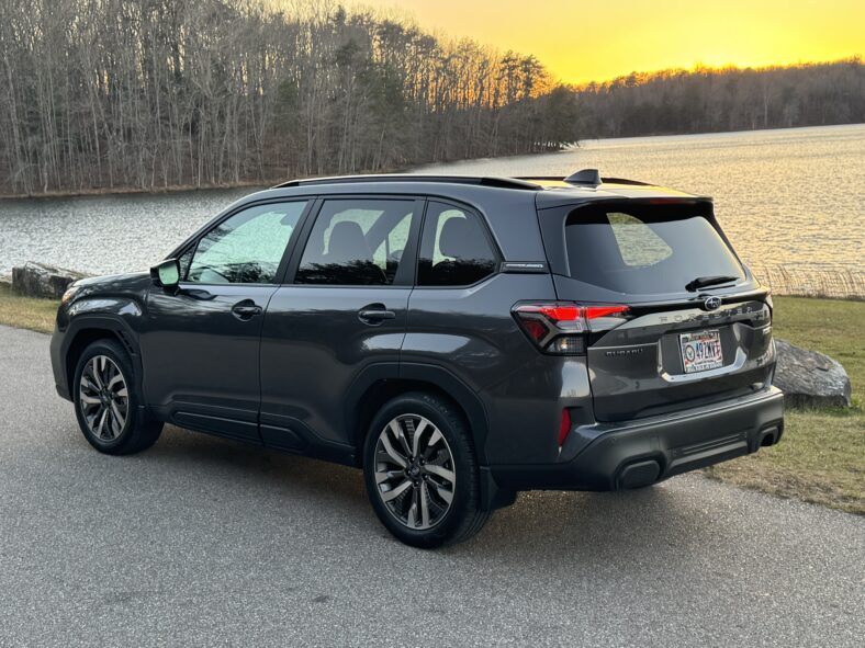 Set to Buy a Subaru Outback Wilderness, We Ended Up With a 2026 Subaru Forester. Here's Why 6 A 2026 Subaru Forester Perched By Fall Creek Falls Lake
