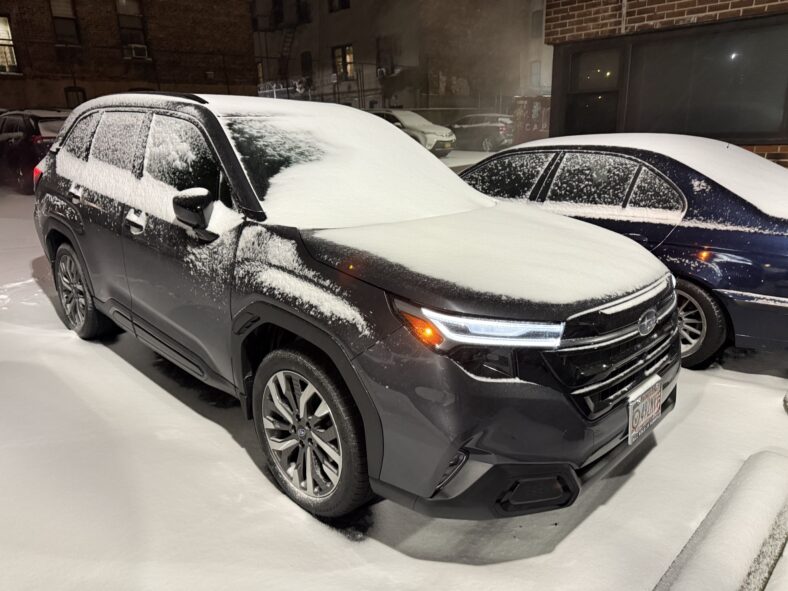 Set to Buy a Subaru Outback Wilderness, We Ended Up With a 2026 Subaru Forester. Here's Why 5 Subaru Abeona'S First Snow Storm