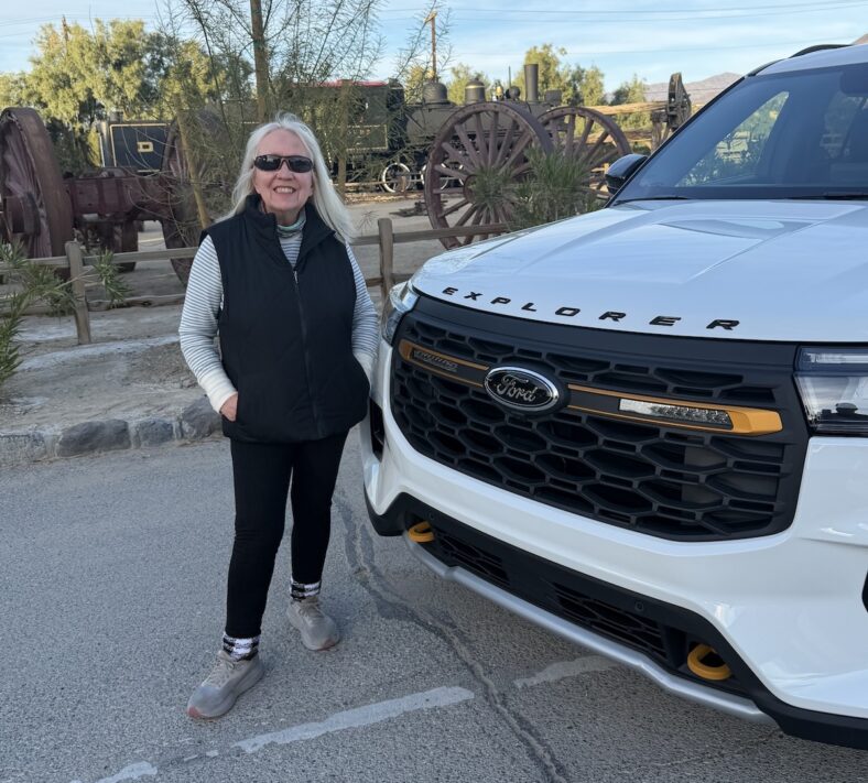 Sue Mead With The Ford Explorer Tremor