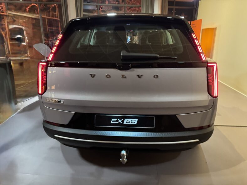 The Rear End And New Tail Lights On The Volvo Ex60