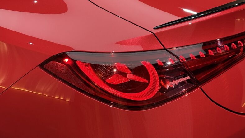 The Tail Lights On The 2026 Mercedes-Benz Cla Mimic The Iconic Logo