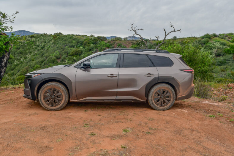 The Side Profile Of The 2026 Toyota Bz Woodland