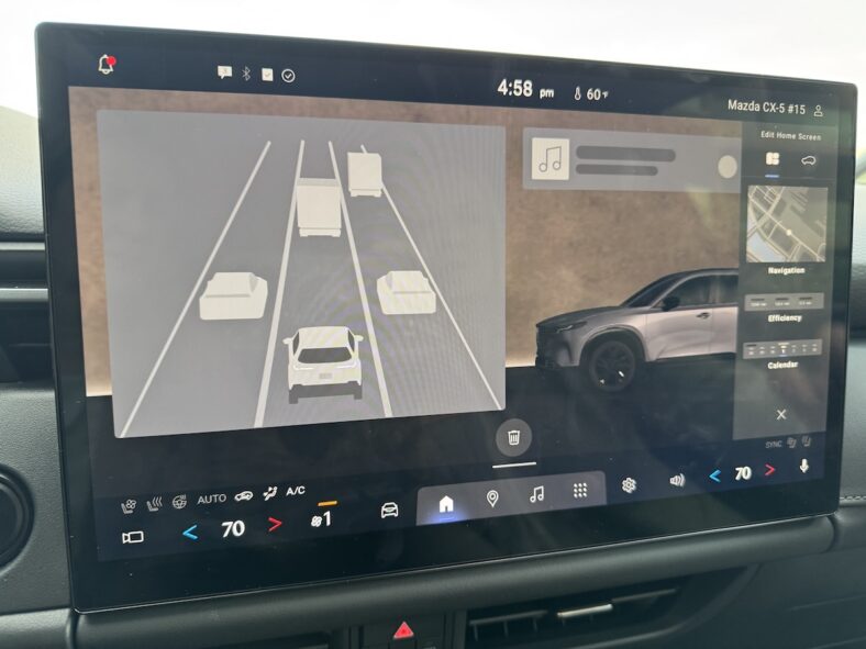 2026 Mazda CX-5 First Drive: This Fan Fave's Much-Needed—and Well Done—Makeover 4 One Of The Custom Screen Options In The 2026 Mazda Cx-5