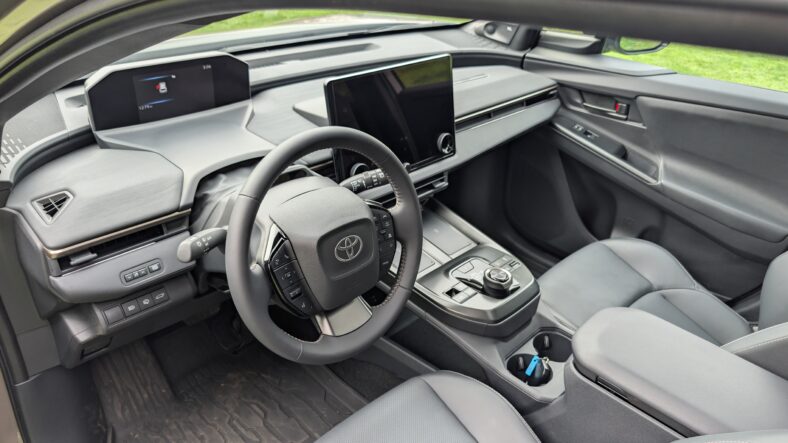 The Interior Layout Of The 2026 Toyota Bz Woodland
