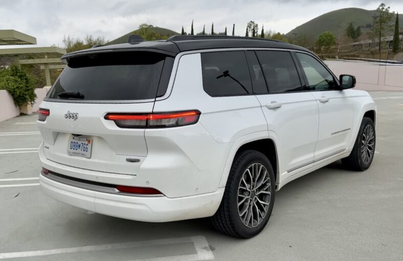 The Rear End Of The 2026 Jeep Grand Cherokee