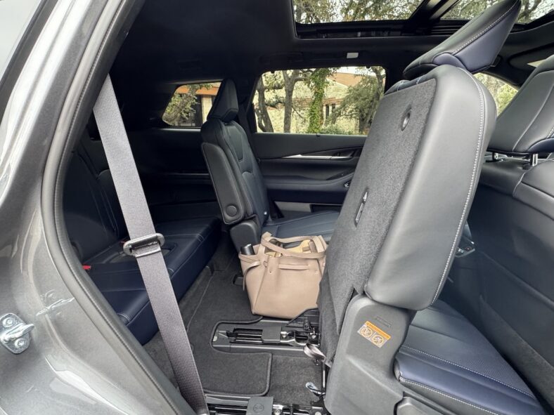 Slide And Tilt Seats Allow Access To The 3Rd Row In The 2026 Infiniti Qx60