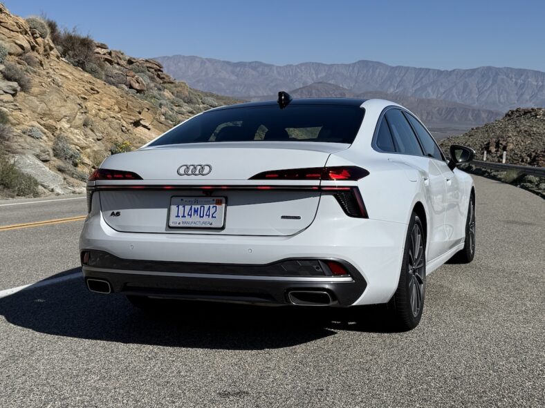 2026 Audi A6 TFSI First Drive: When a Trophy Sedan Is What You Need (And Deserve) 5 The Rear End Of The 2026 Audi A6