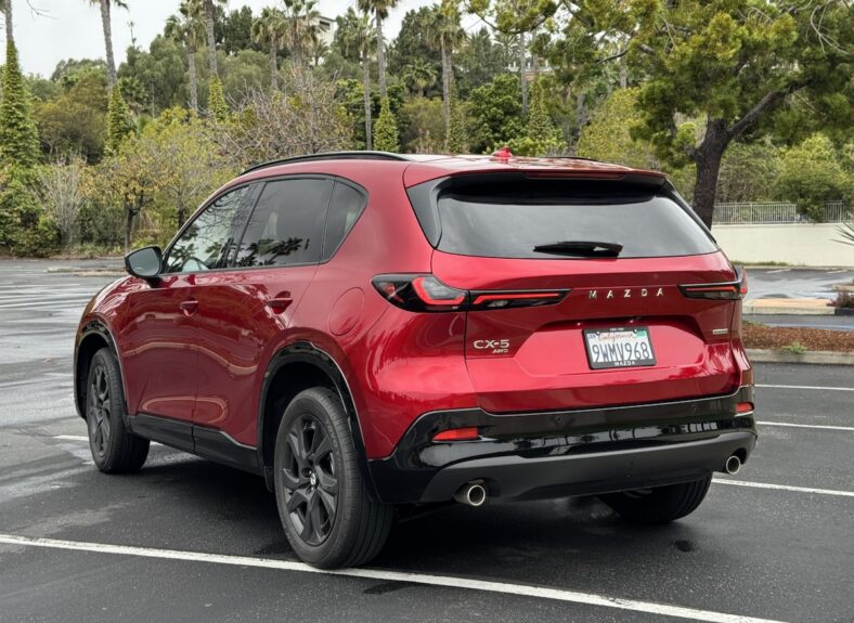 2026 Mazda CX-5 First Drive: This Fan Fave's Much-Needed—and Well Done—Makeover 12 The Rear End Of The 2026 Mazda Cx-5
