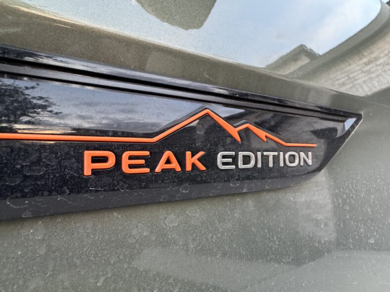 The Vw Atlas Peak Edition Badge