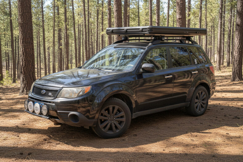 5 Things to Keep in Mind Before Putting a Rooftop Tent on Your Car 3 My Subaru Forester With A Rooftop Tent On Top