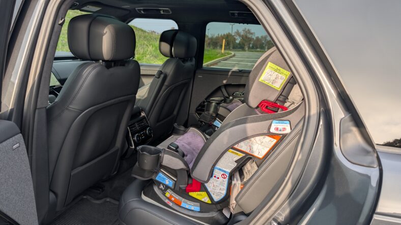 The Rear Seats Of The 2025 Land Rover Range Rover Sport Autobiography Phev