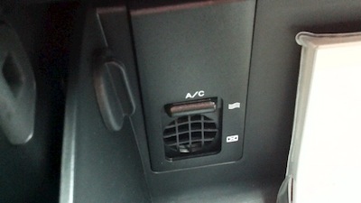Ac Vent In The Kia Glove Box