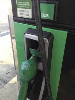 Diesel Green Handle